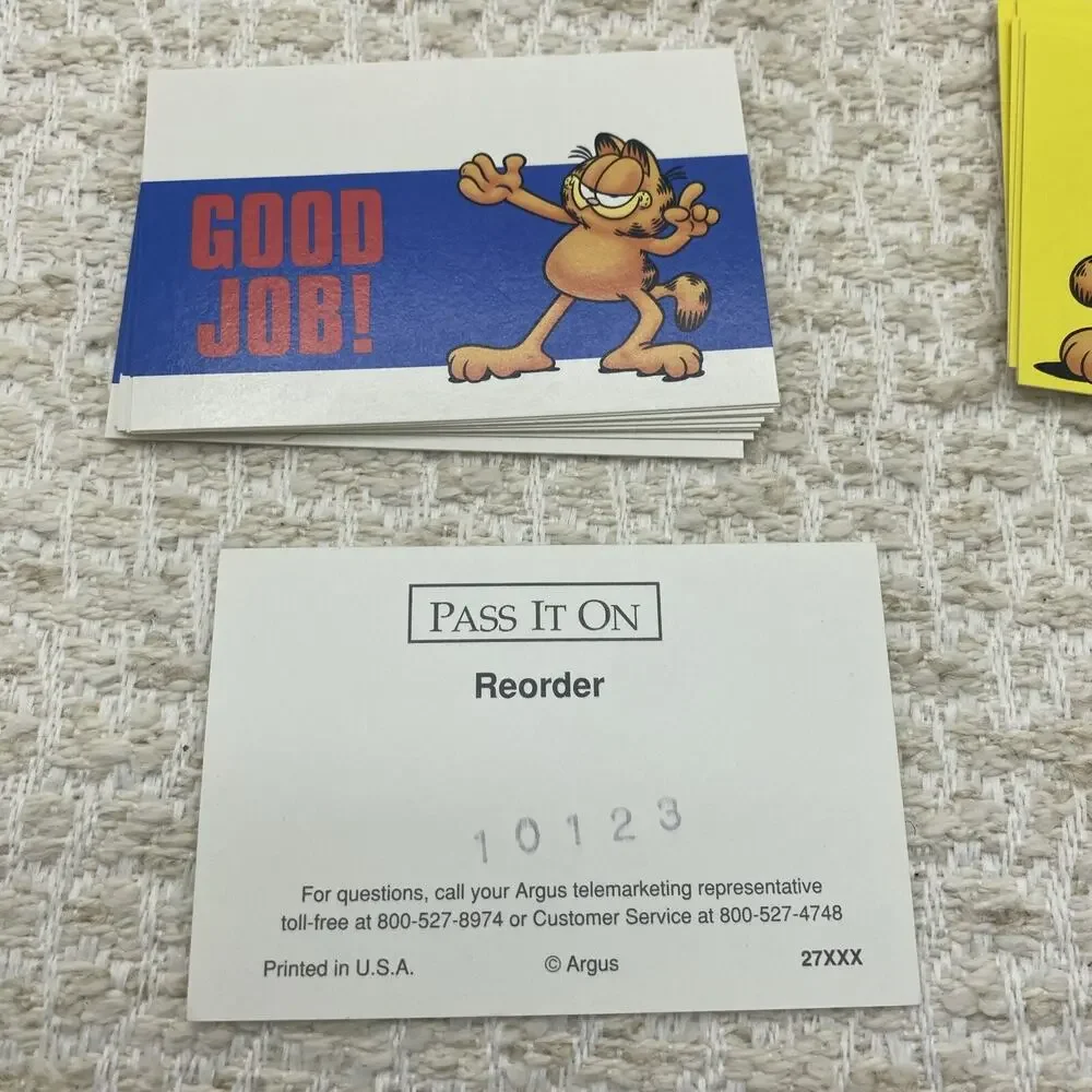 Pass It On Teacher Reward Cards - Cat Theme 50 Total-5-Designs-10/Each Design